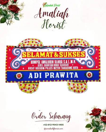 Papan Bunga Ucapan Selamat Lembah Sabil